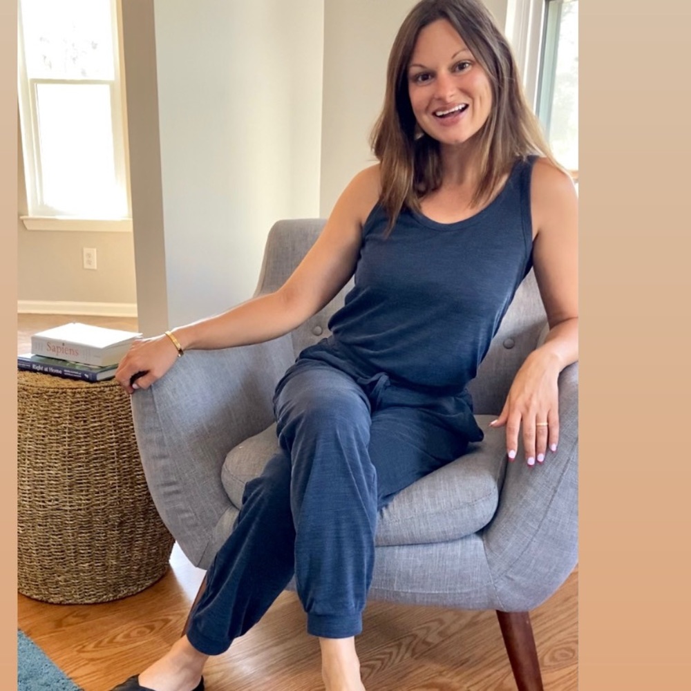 RACHEL ZOE Ribbed Sleeveless Tank Jumpsuit